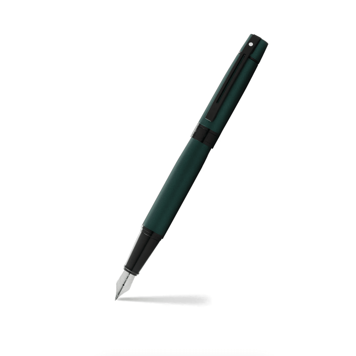 Pluma Fuente Sheaffer Serie 300 Laca Verde. Mate1