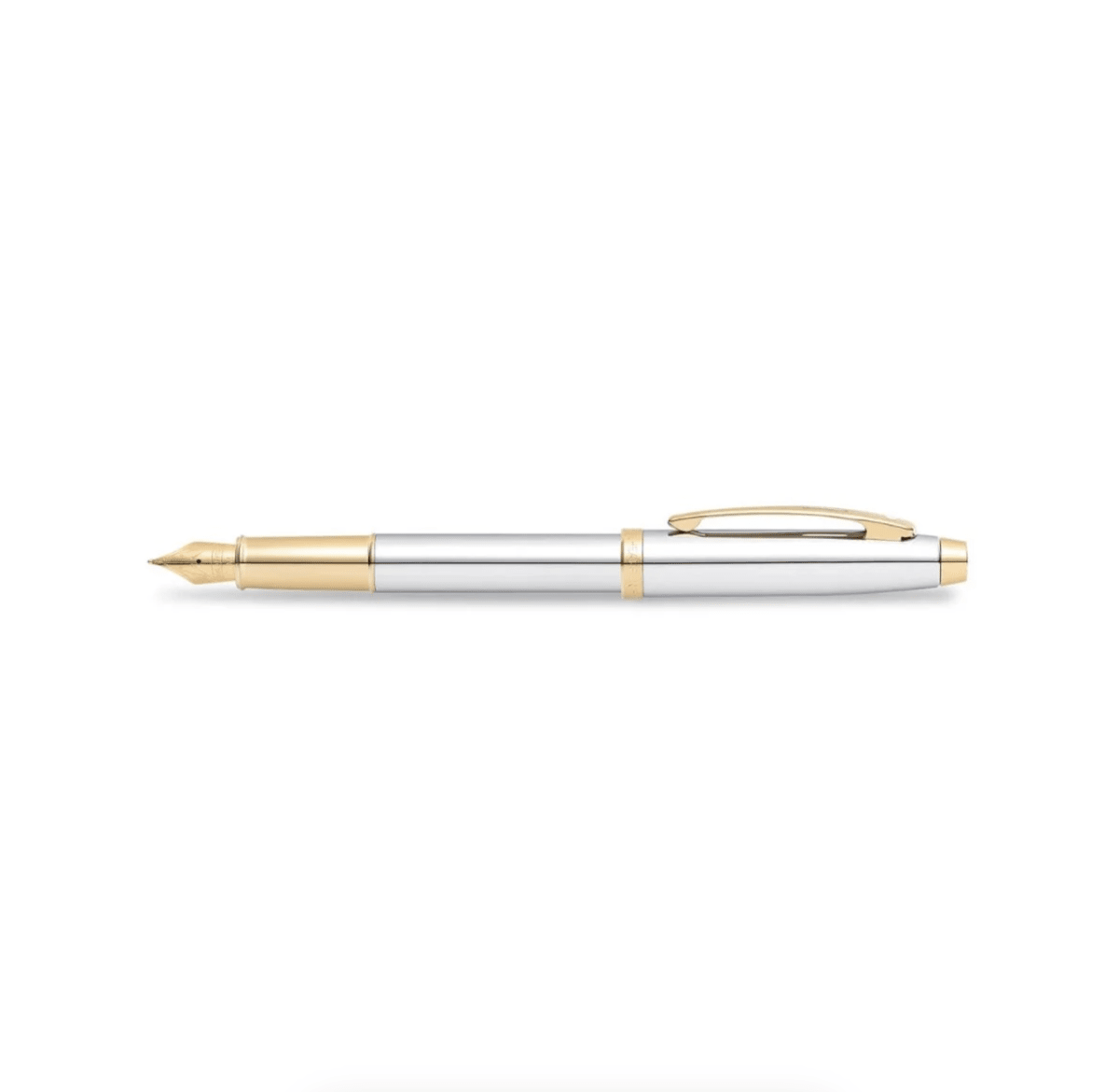 Pluma Fuente Sheaffer Serie 100 GT punto medio cromo3
