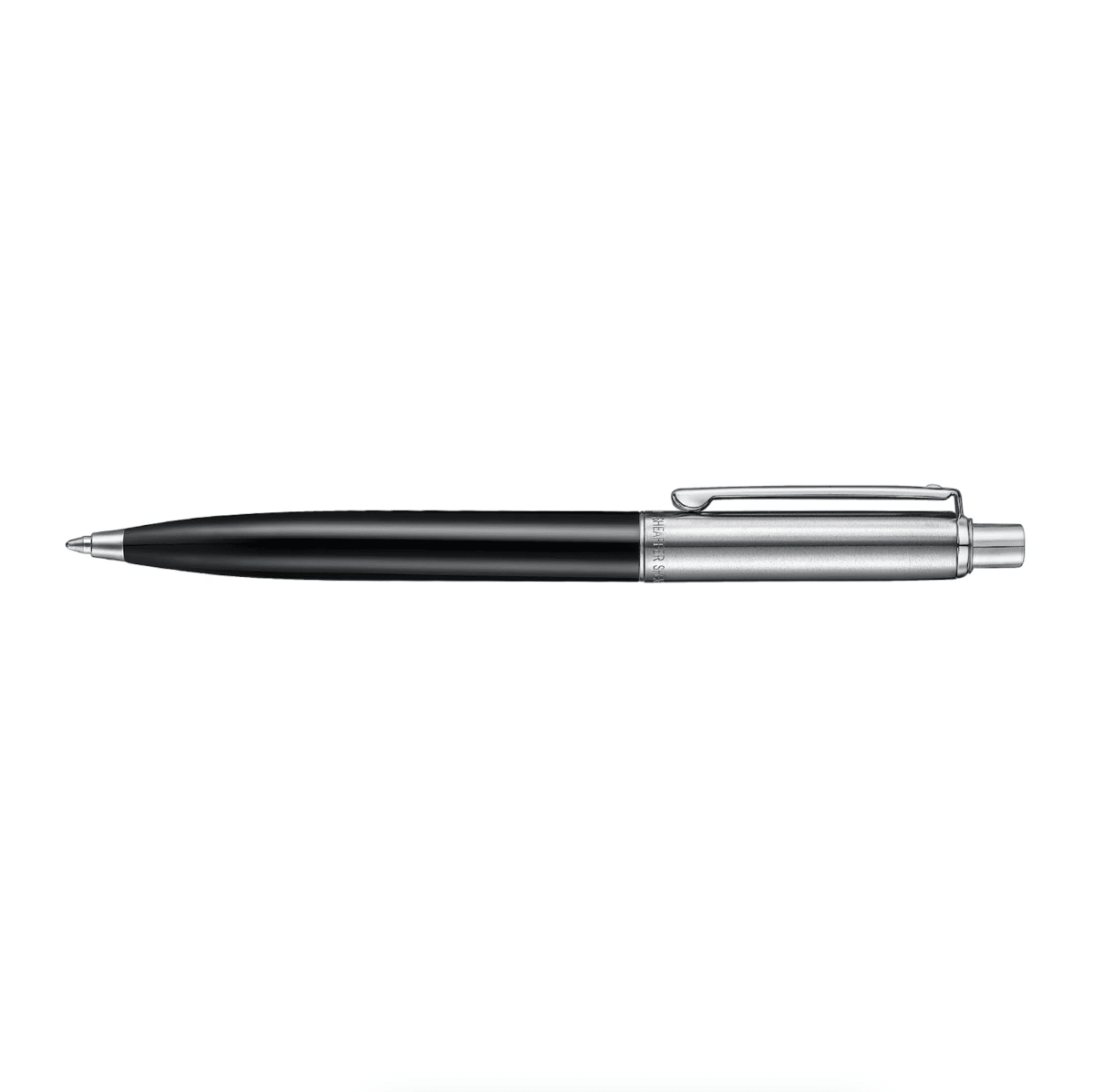 Sheaffer Sentinel 332 Negro Brillante Con Adornos Cromados3