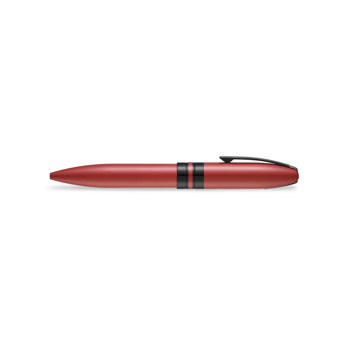 Bolígrafo Sheaffer Icon E9111-K Rojo Metálico Con Adornos Negros5