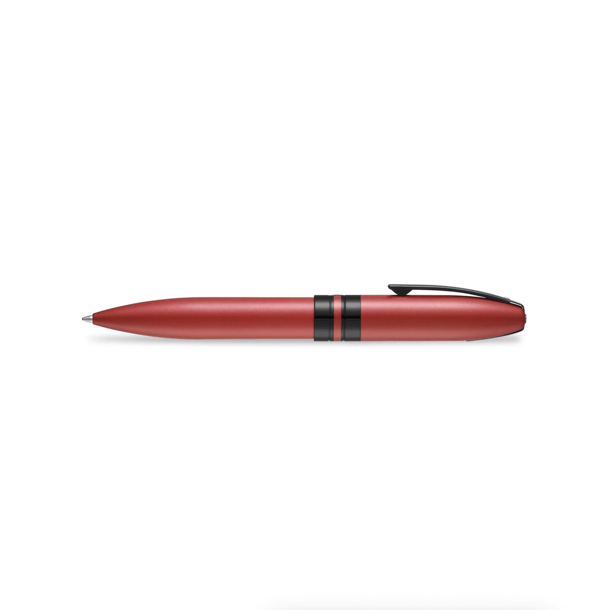 Bolígrafo Sheaffer Icon E9111-K Rojo Metálico Con Adornos Negros4