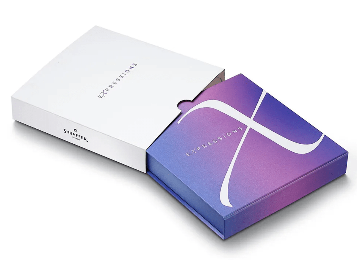 GIFTSET SHEAFFER EXPRESSIONS100 PEARLISED GRADIENT CHROME6