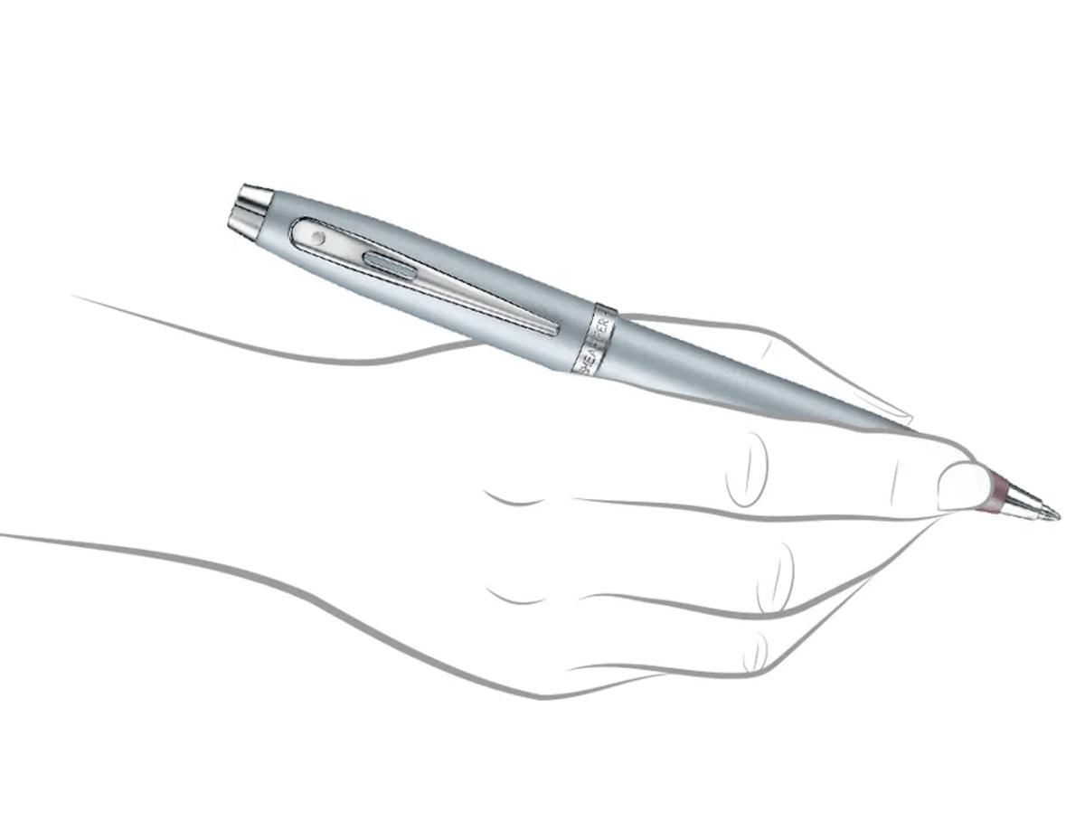GIFTSET SHEAFFER EXPRESSIONS100 PEARLISED GRADIENT CHROME5