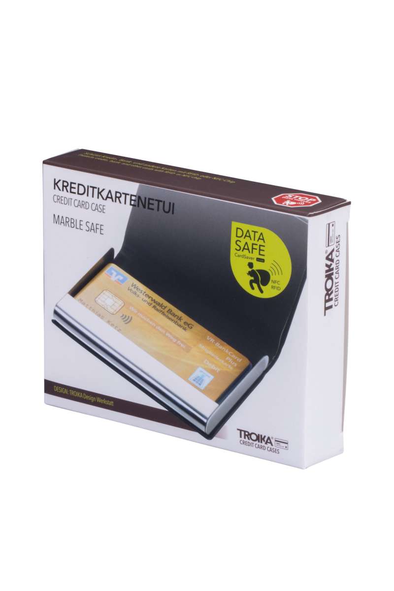 Estuche para las tarjetas de crédito TROIKA MARBLE SAFE1