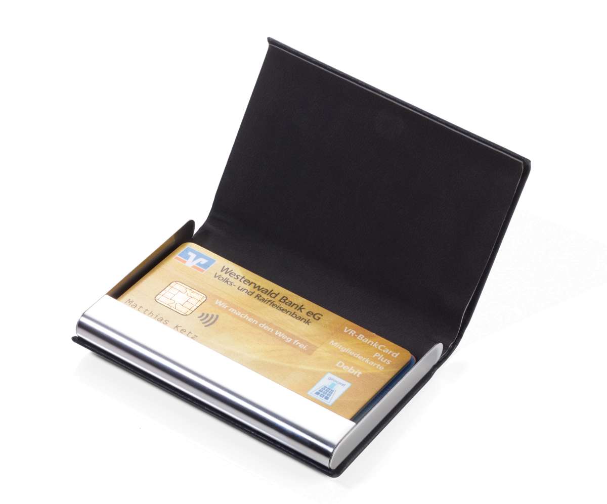 Estuche para las tarjetas de crédito TROIKA MARBLE SAFE4