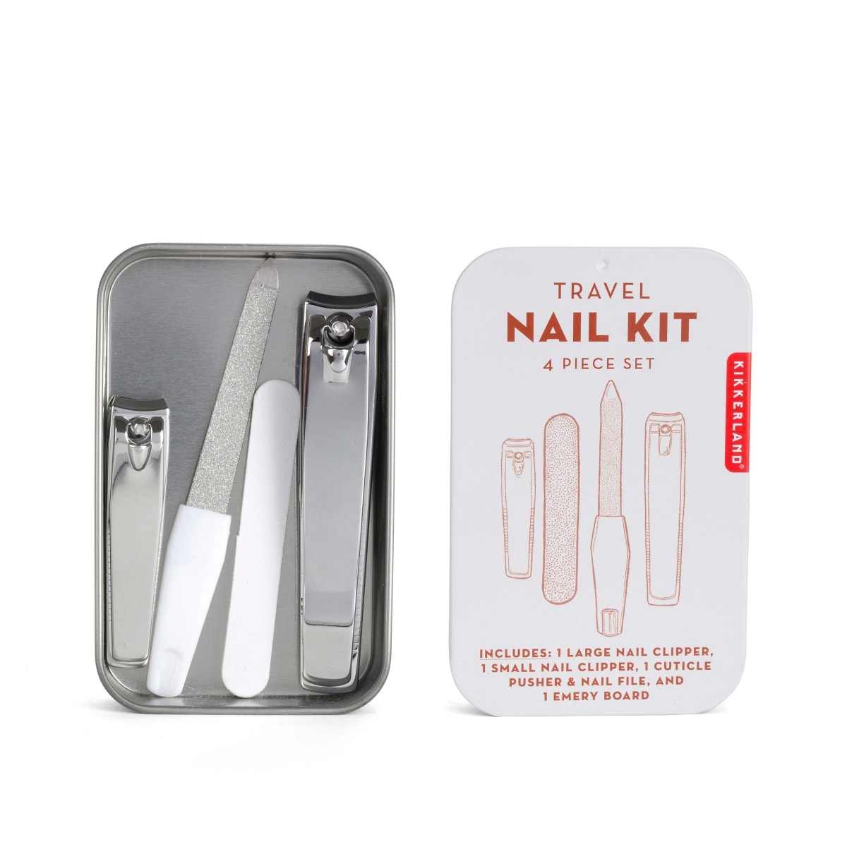 Kit Manicure Kikkerland De Uñas De Viaje1