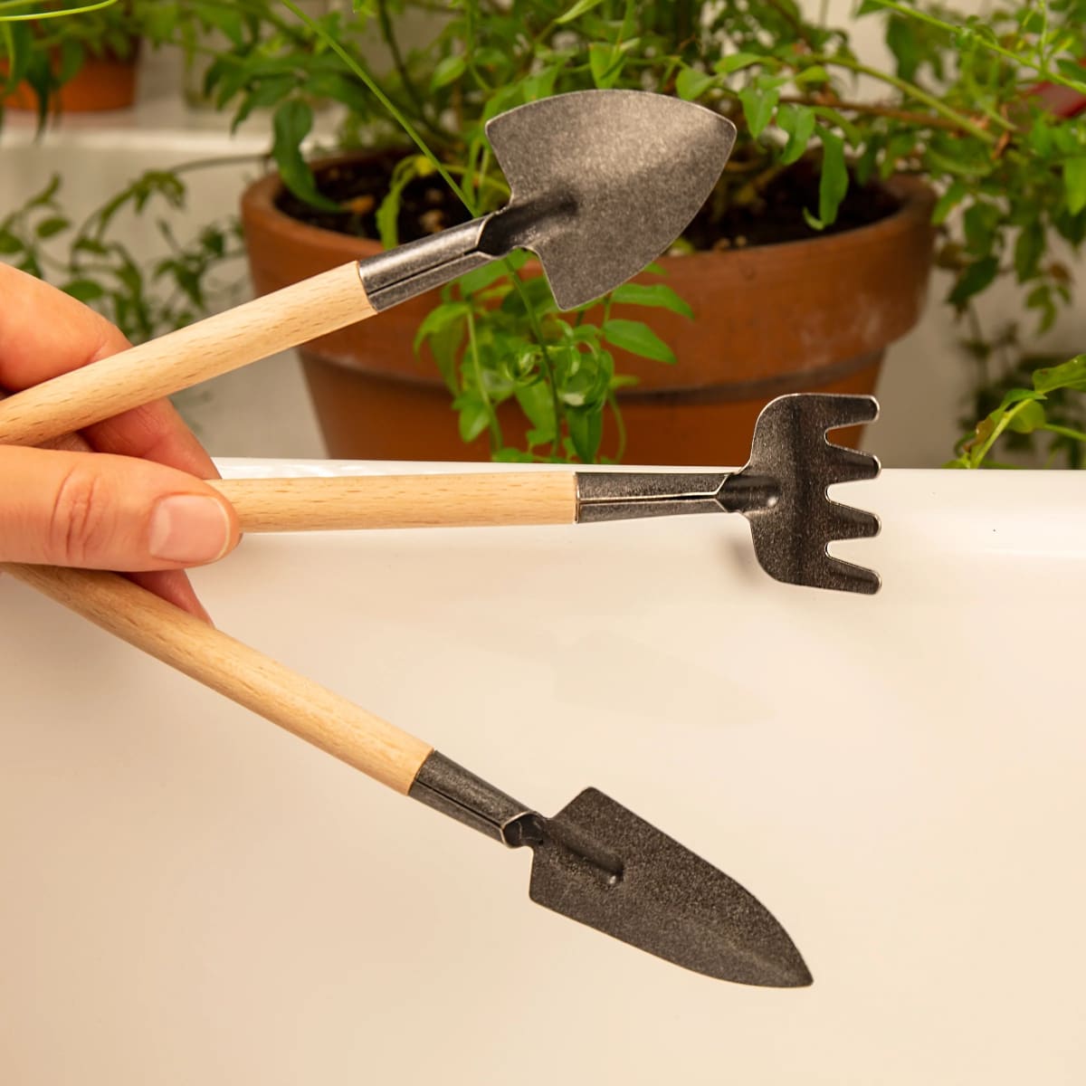 Set De Herramientas Kikkerland  De Jardín Mini2