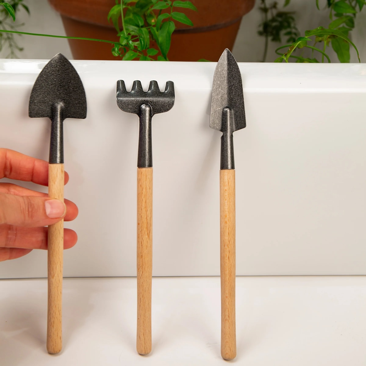 Set De Herramientas Kikkerland  De Jardín Mini3