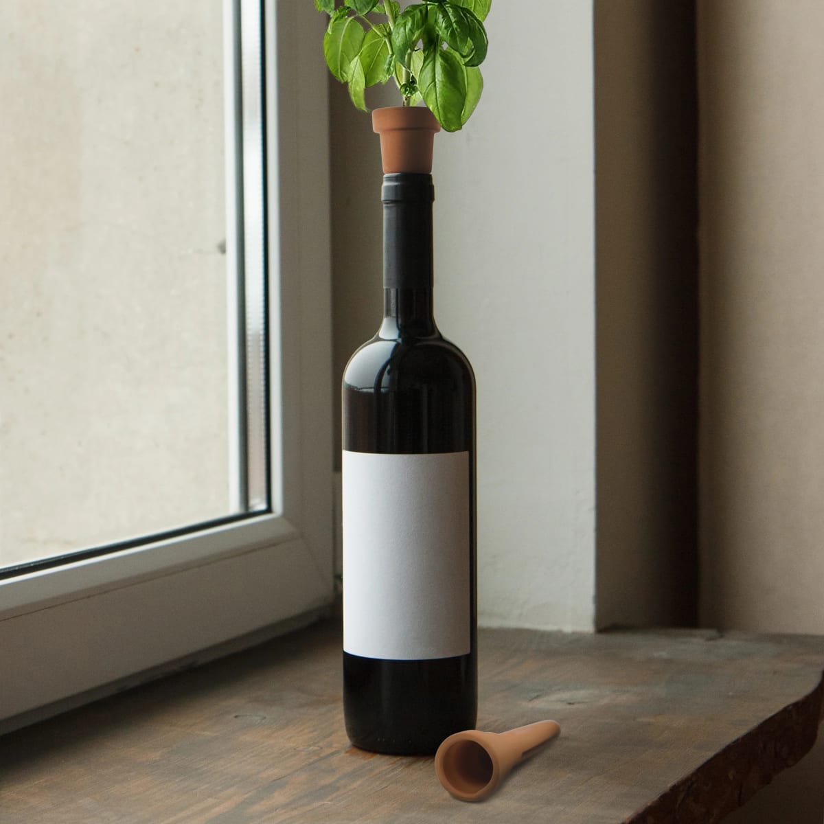 Tapa Kikkerland De Botella Macetas1