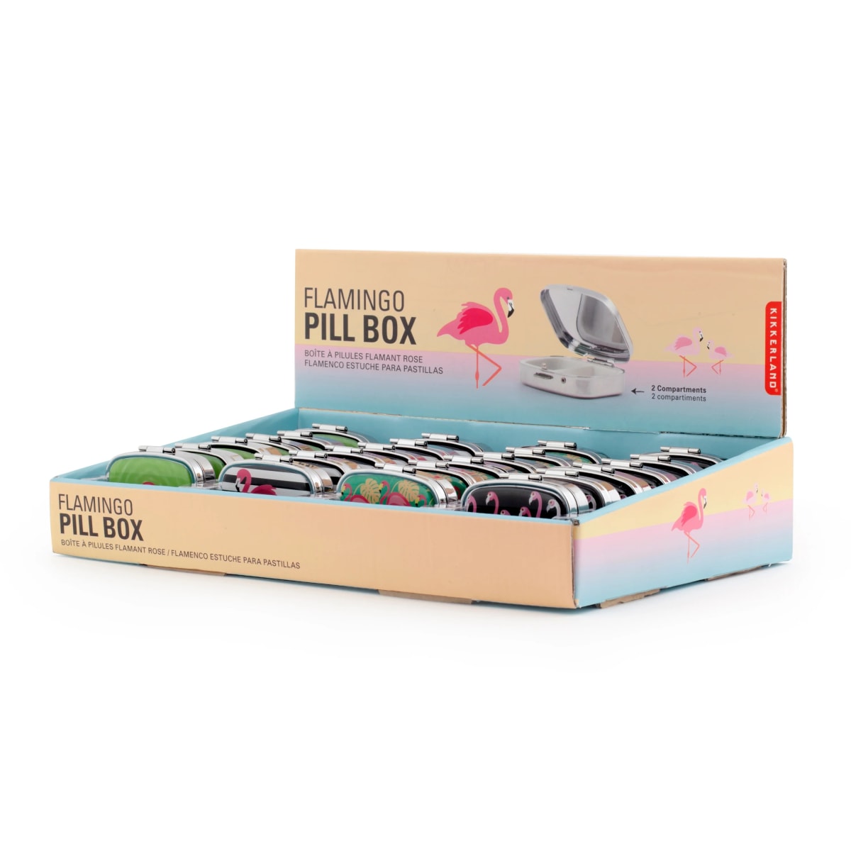 Caja De Píldoras Kikkerland  Flamencos3