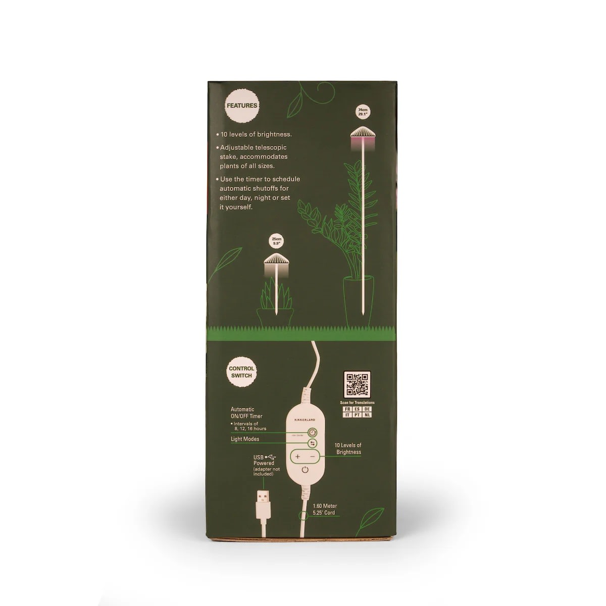 Luz Kikkerland De Crecimiento De Hongos1