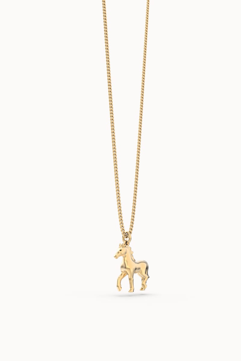 CHOCLI Collar con Baño18k Caballo5