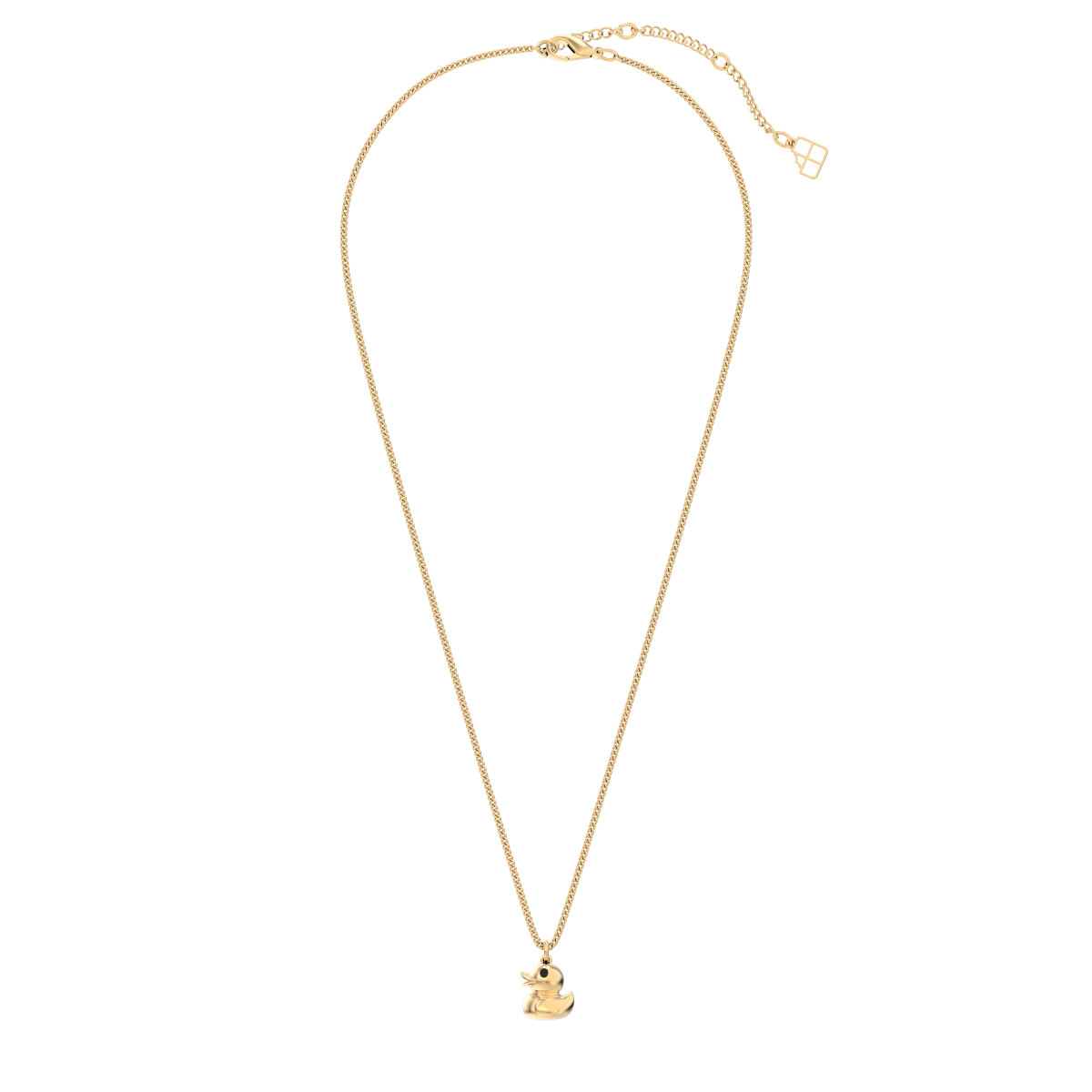 CHOCLI Collar con Baño18k Pato3