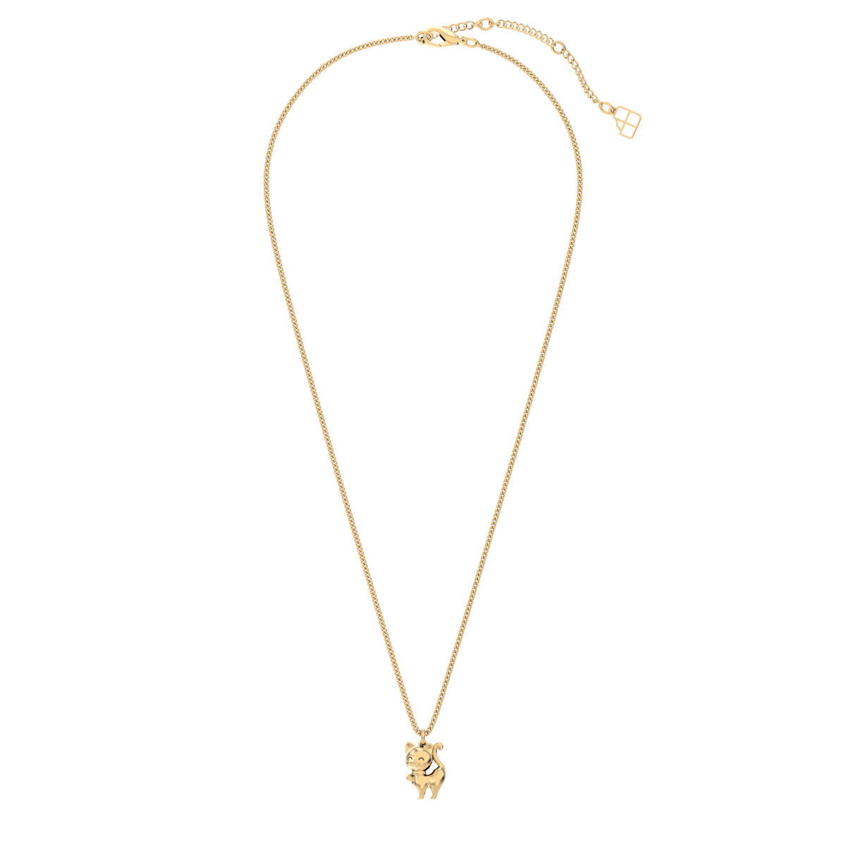 CHOCLI Collar con Baño18k Gato5