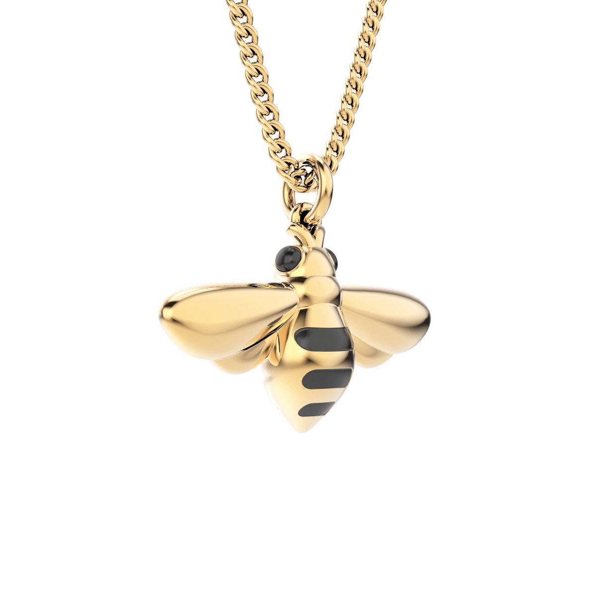 CHOCLI Collar con Baño18k Abeja1