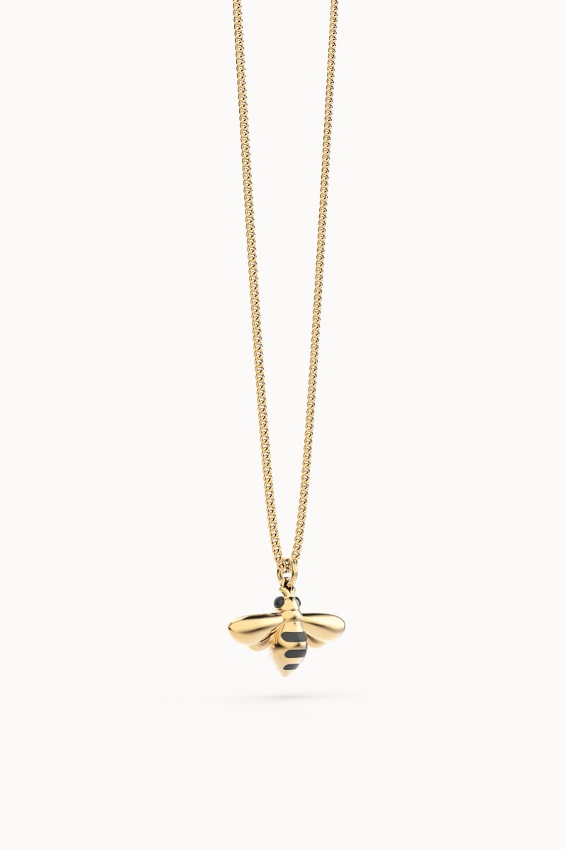 CHOCLI Collar con Baño18k Abeja5