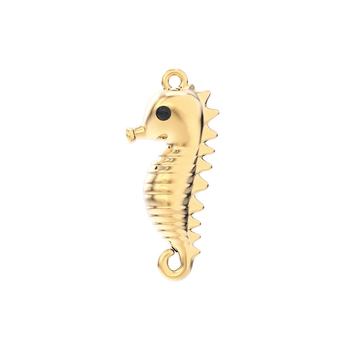 CHOCLI Collar con Baño18k Caballito de Mar2