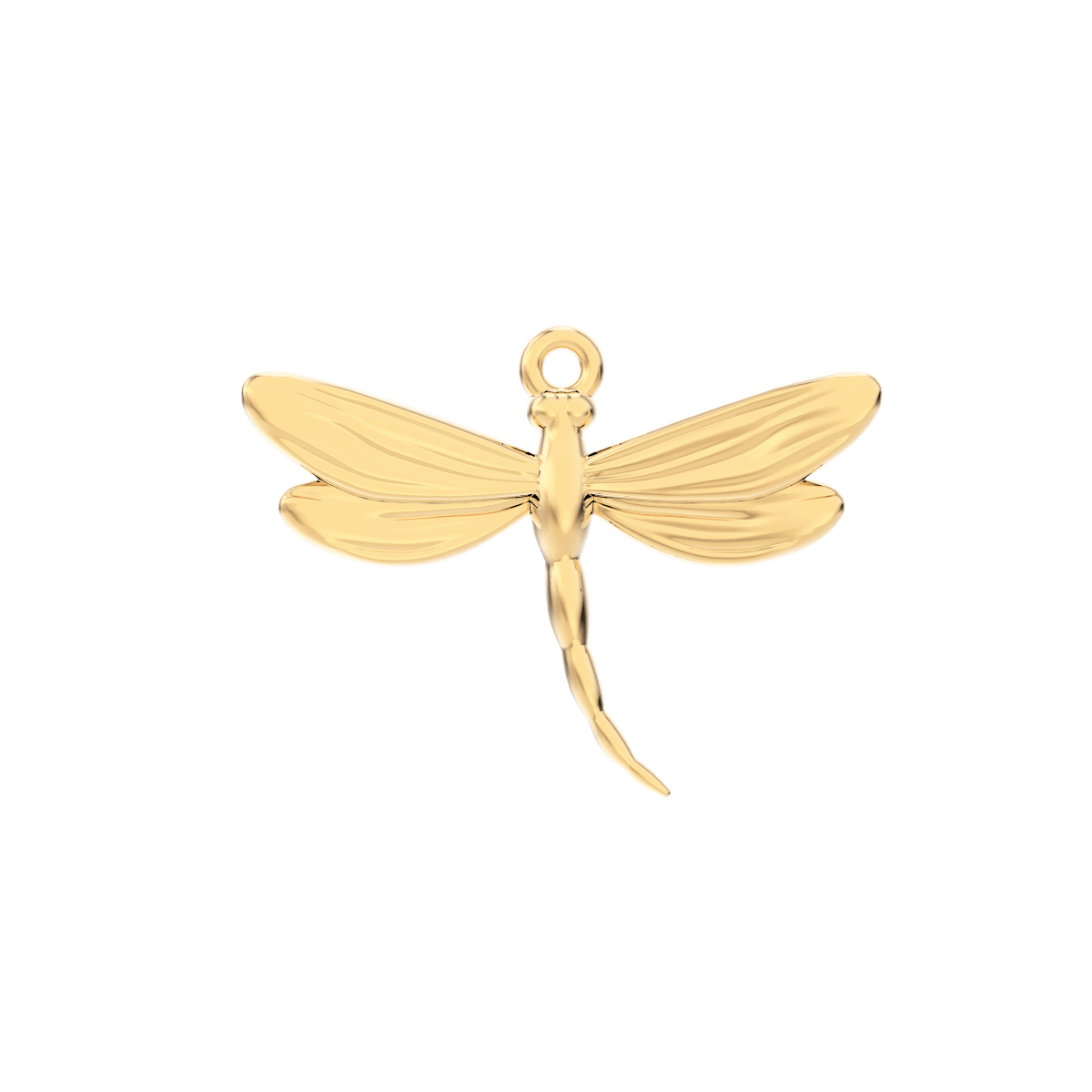 CHOCLI Collar con Baño18k Libélula2