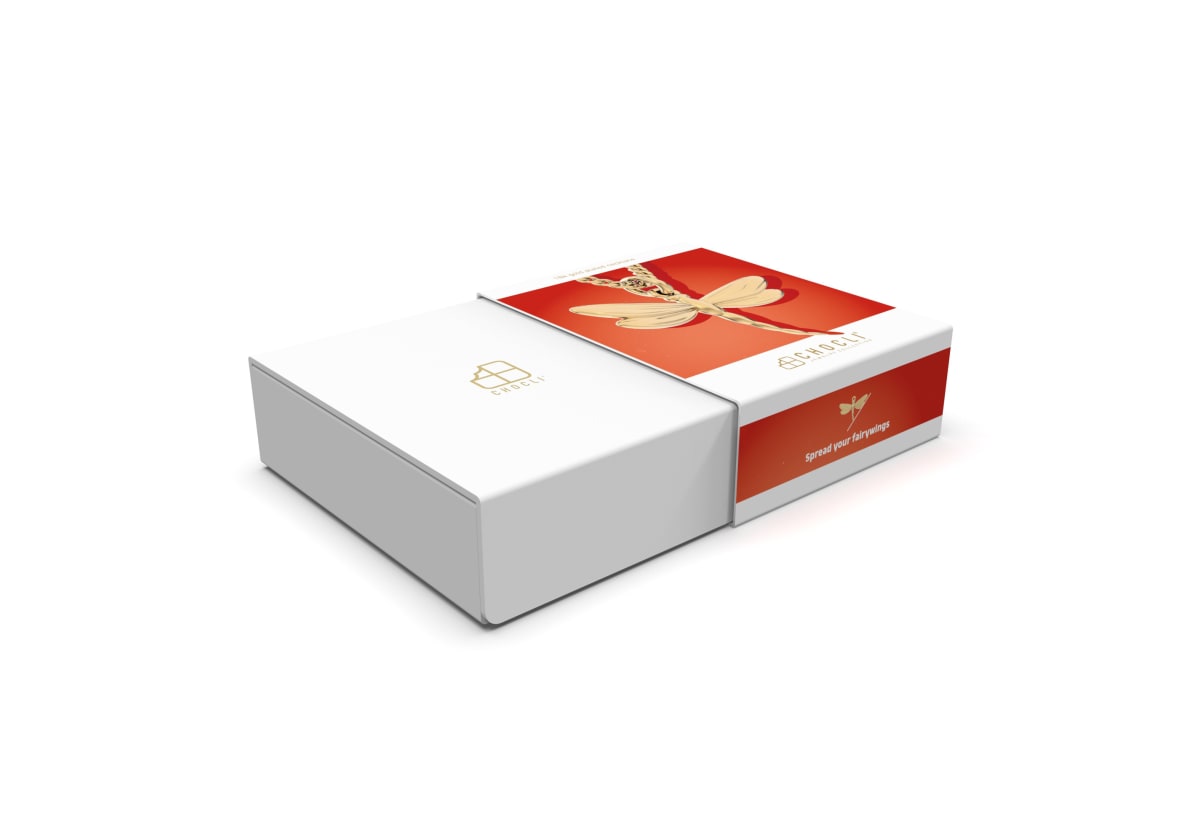 CHOCLI Collar con Baño18k Libélula15