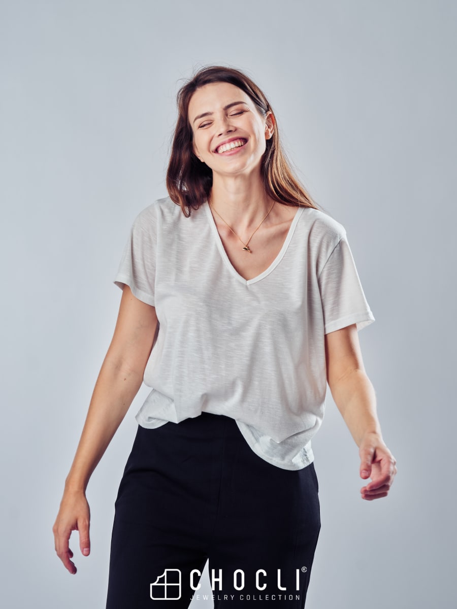 CHOCLI Collar con Baño18k Colibrí11