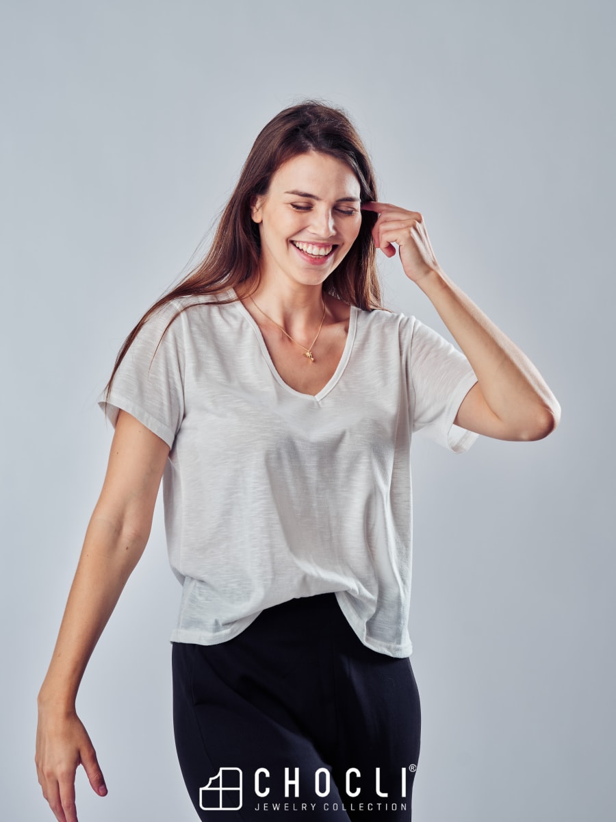 CHOCLI Collar con Baño18k Colibrí10