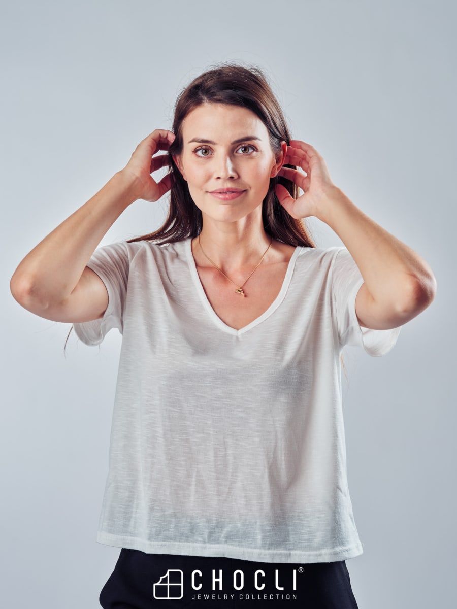 CHOCLI Collar con Baño18k Colibrí12