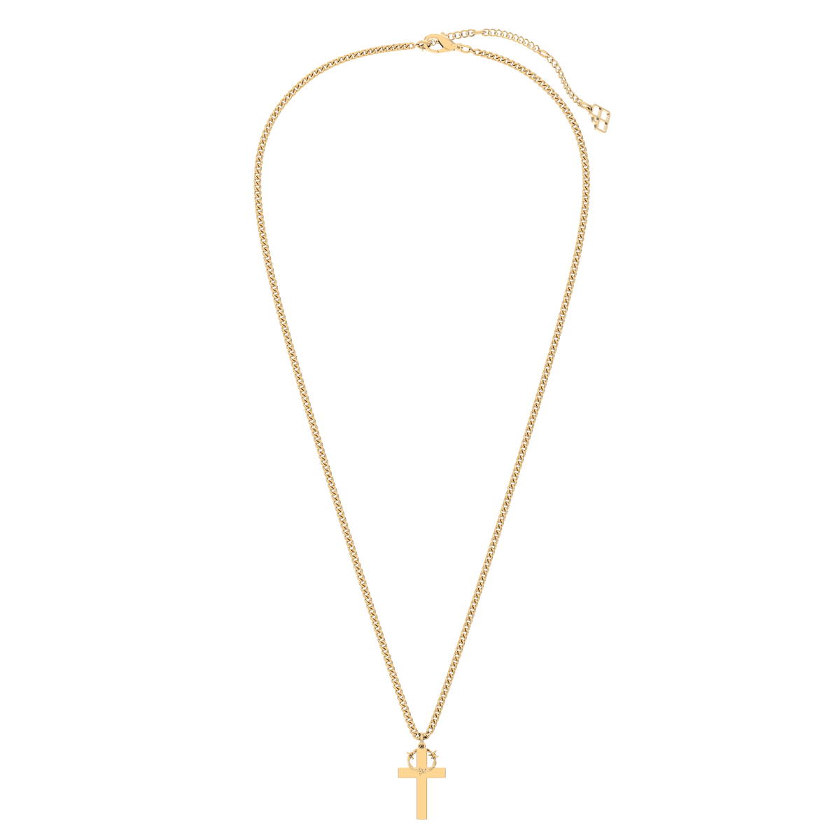 CHOCLI Collar con Baño18k Cruz4