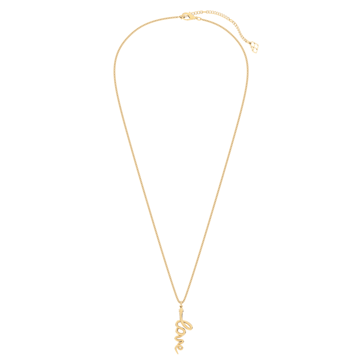 CHOCLI Collar con Baño18k Serpiente Amor5