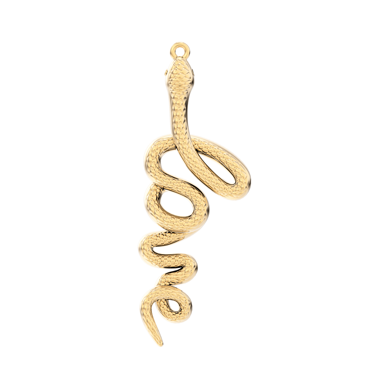 CHOCLI Collar con Baño18k Serpiente Amor6