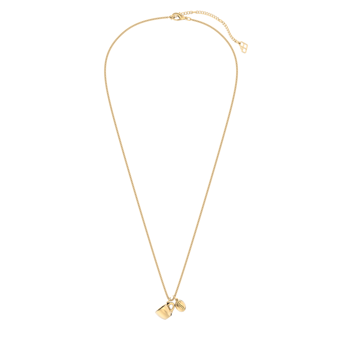 CHOCLI Collar con Baño18k Café y Grano2