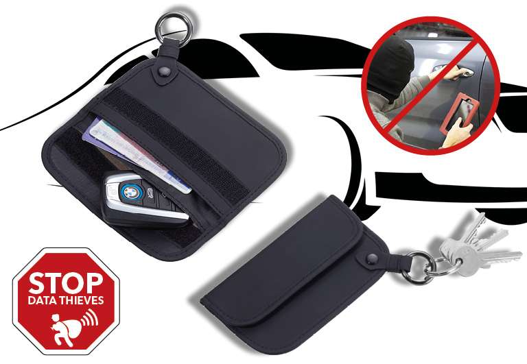 Porta llaves TROIKA, previene fraudes4