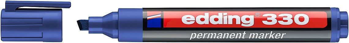 Marcador permanente edding 330 Azul2