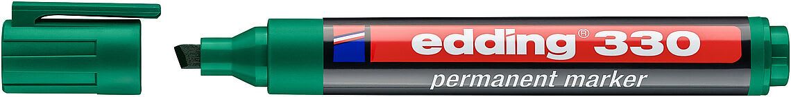 Marcador permanente edding 330 Verde2
