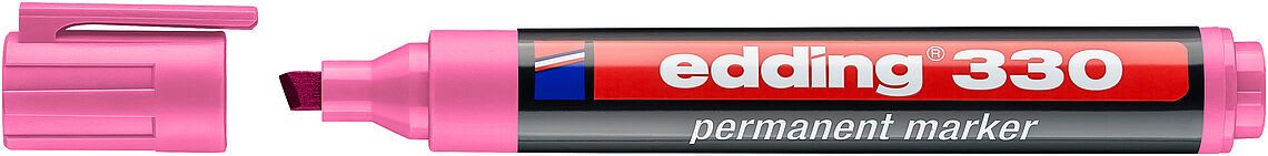 Marcador permanente edding 330 Rosado2