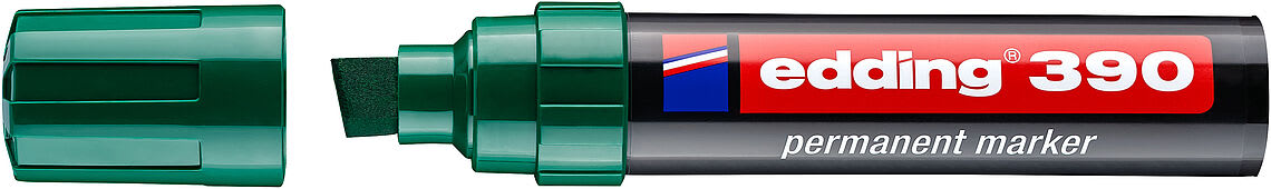 Marcador permanente Jumbo edding 390 VERDE1