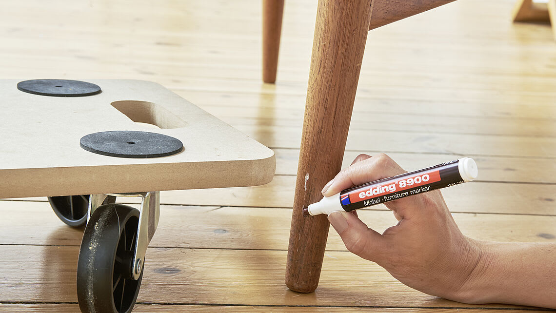 Marcador lacado para muebles Edding E-8900 Blanco4