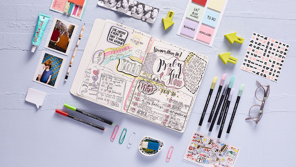 Marcador fibra Edding E-1200 Azul3