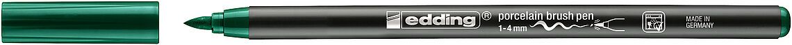 Marcador Porcelana Edding E-4200 Verde