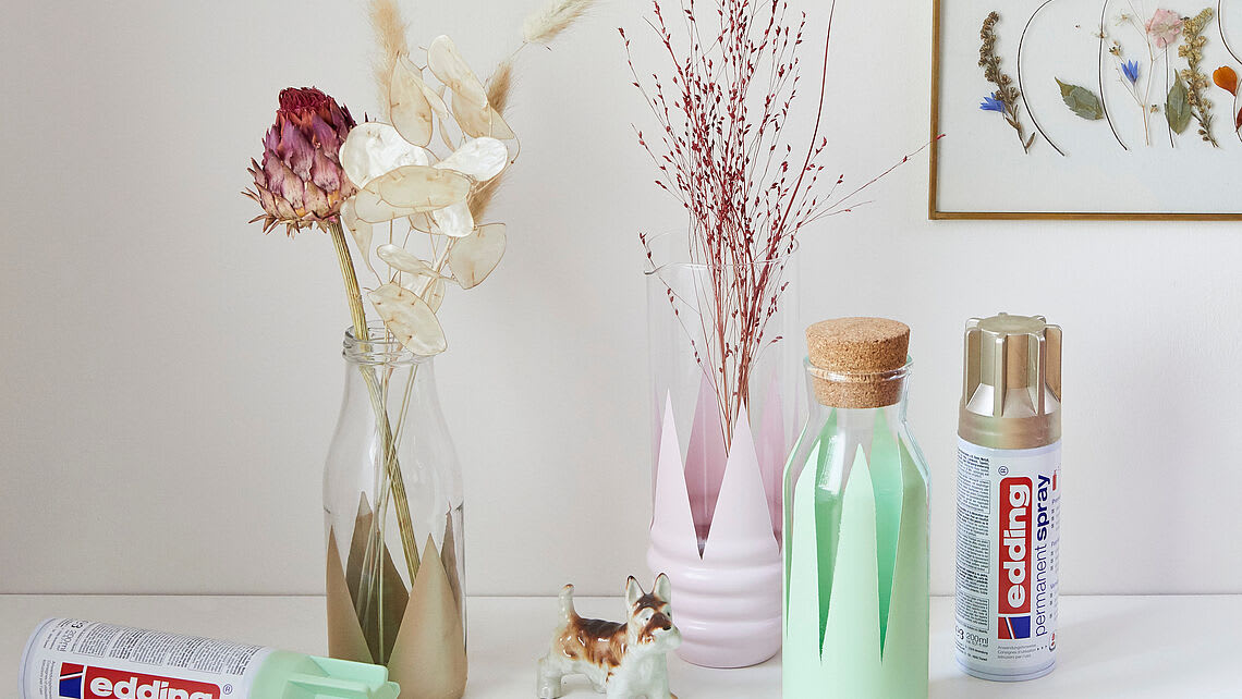 Spray permanente de pintura acrílica de alta gama Edding E-5200 Azul Pastel Mate2