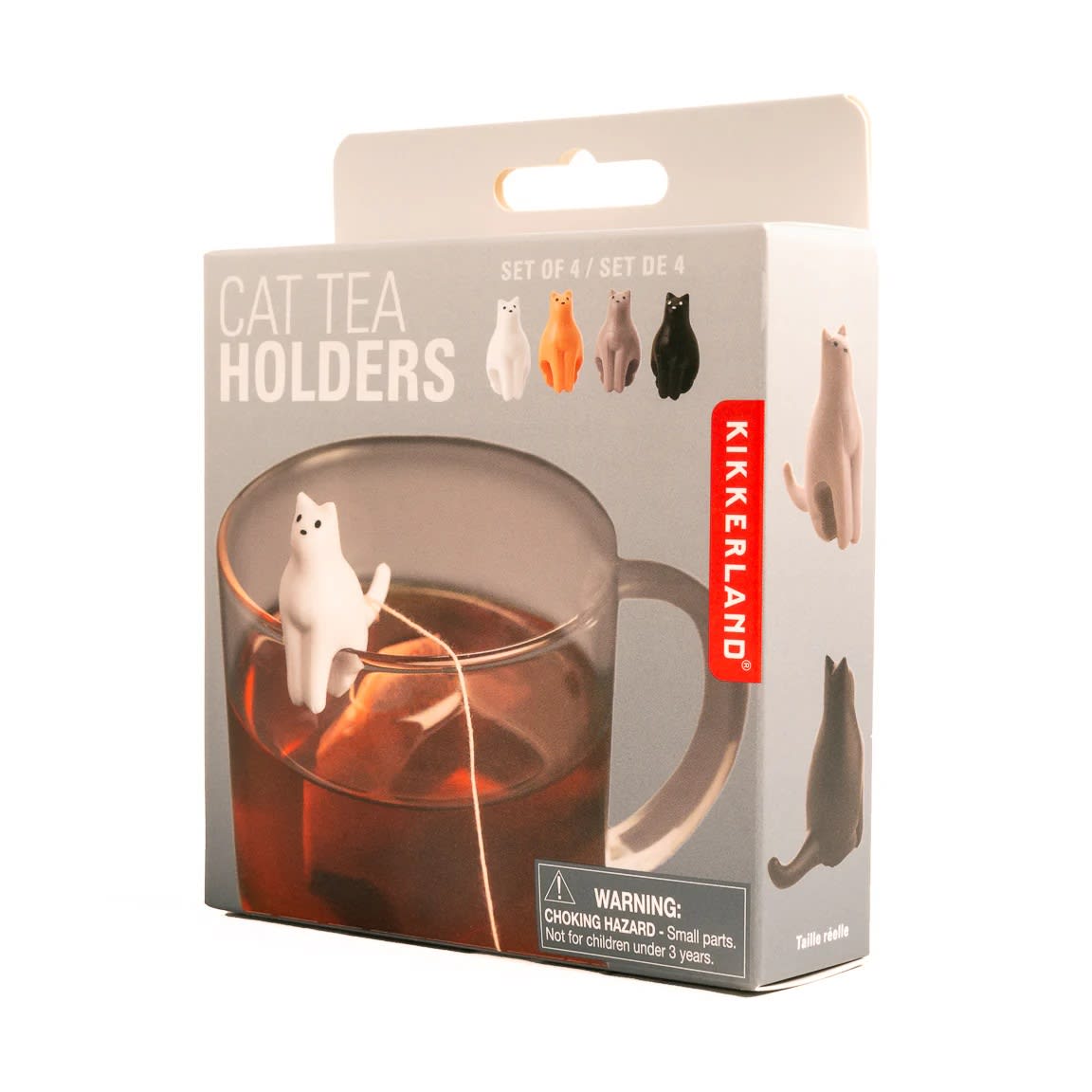 Soporte Kikkerland Para Bolsas De Té Gato5
