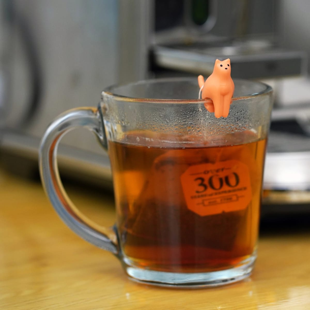 Soporte Kikkerland Para Bolsas De Té Gato4