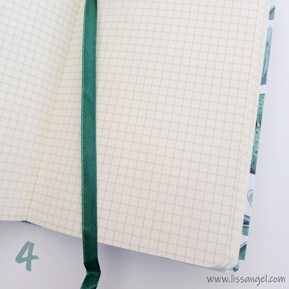 Cuaderno De Notas A6 Forrado Diseño Cactus T/D X 96 Hjs (MP)4