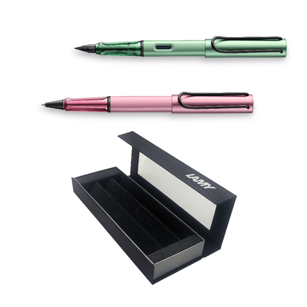 Set Edicion Especial Lamy Al Star Sage/Autumn Pluma + Rollerball1
