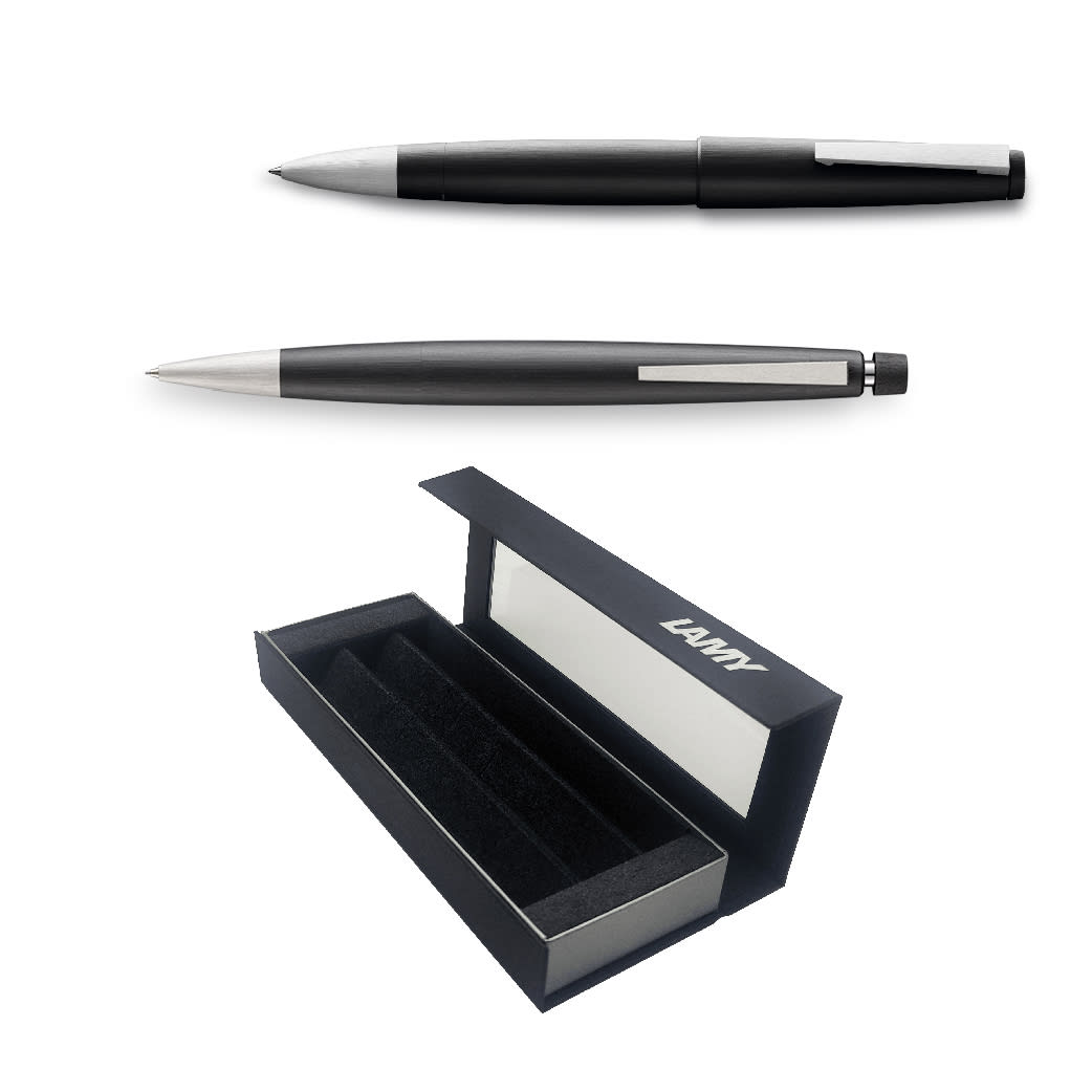 Set Lamy Makrolon Rollerball + Portaminas 0.71