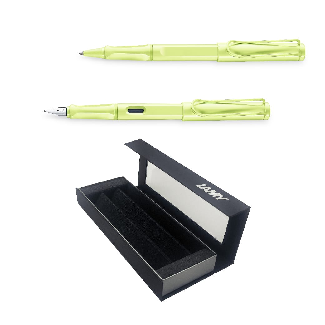Set Lamy Safari de Pluma + Roller1