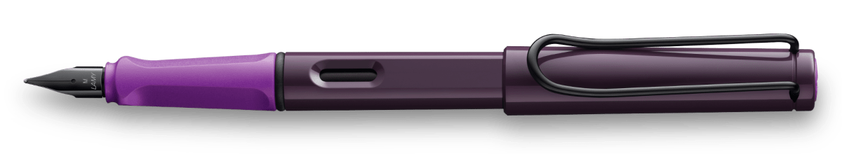 Pluma Lamy Safari Violet Blackberry F8