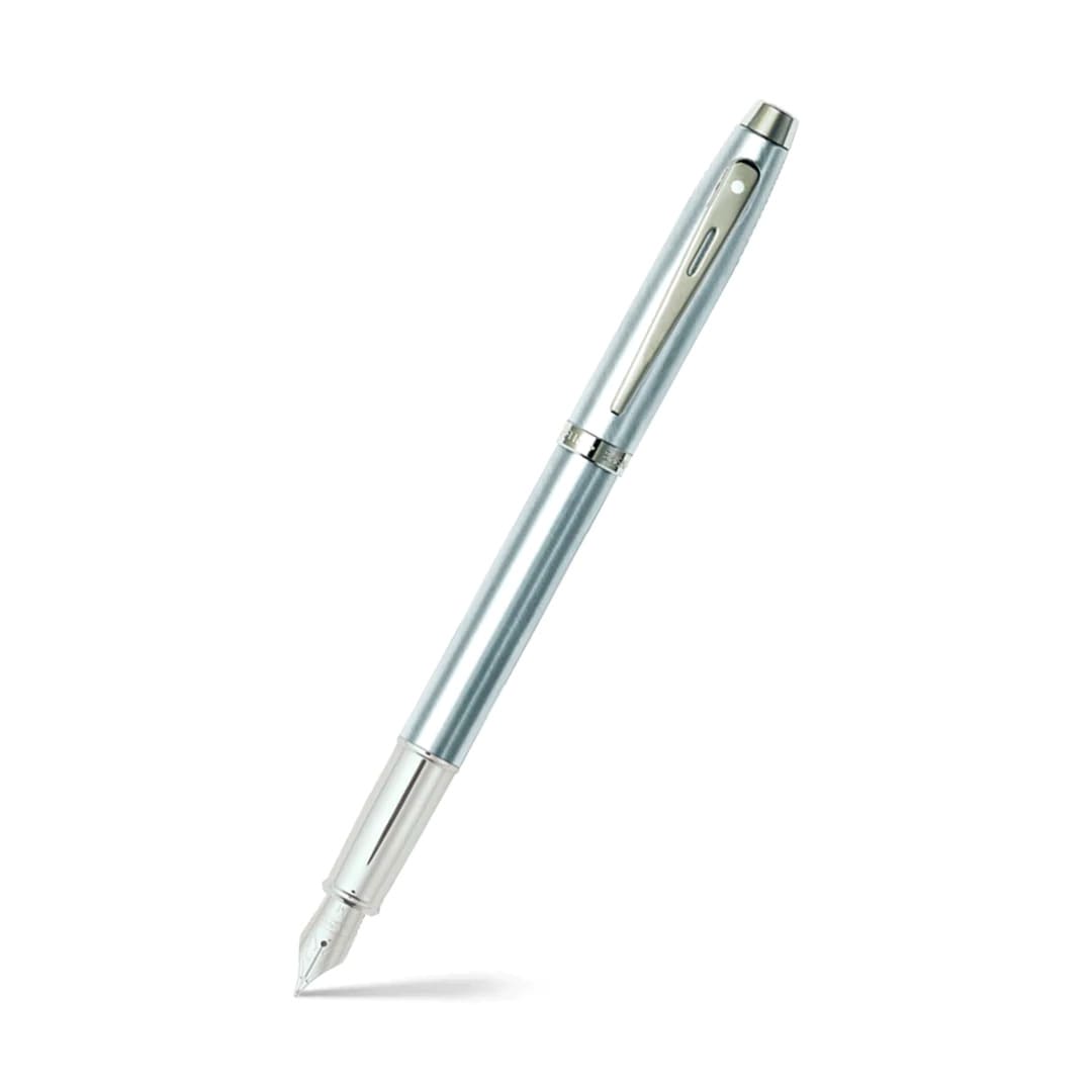 Pluma Fuente Sheaffer Serie 100 Cepillado CT punto mediano (SHFER)1
