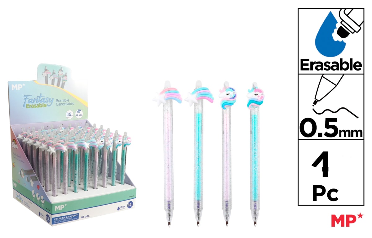 Bolígrafos Borrables Fantasía1