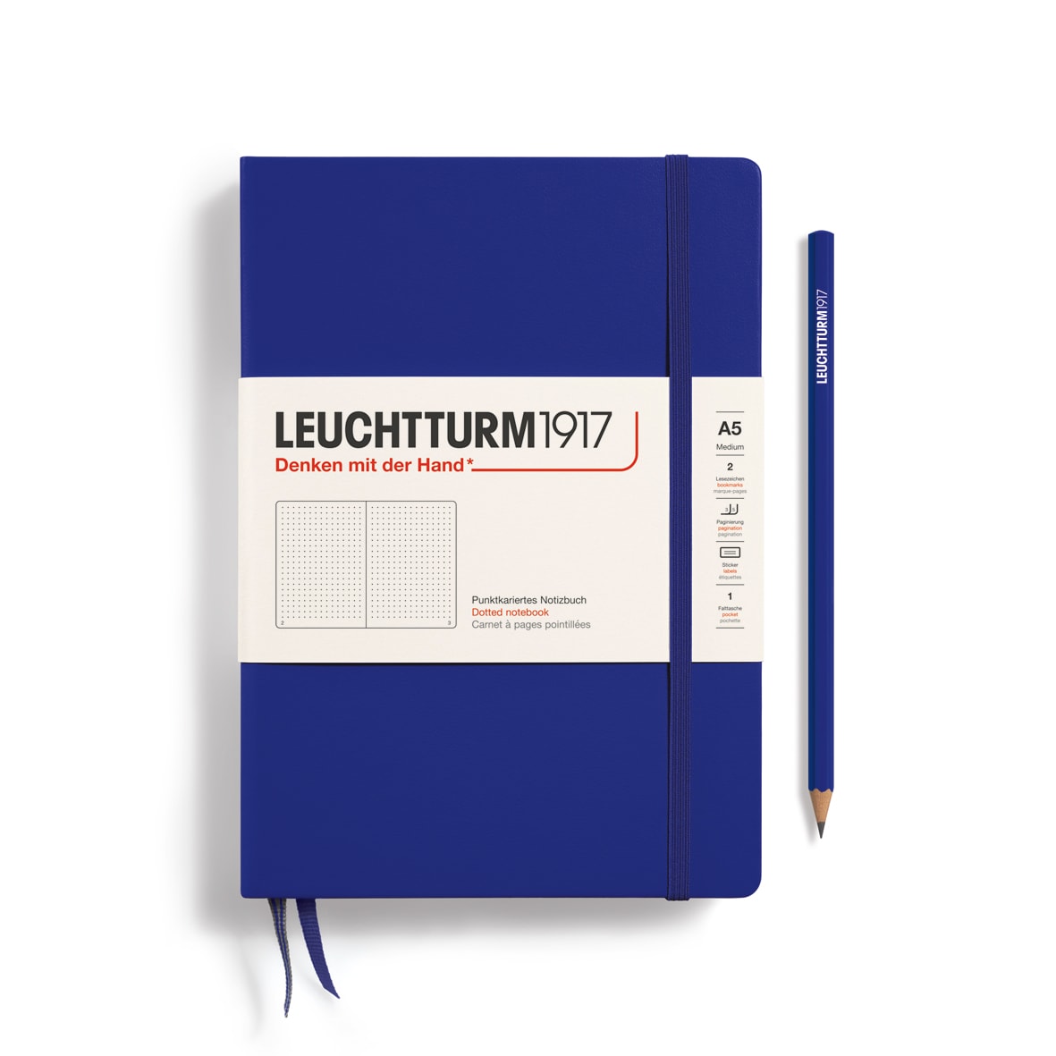 Libreta Leuchtturm1917 tapa dura A5 Pu Ink5
