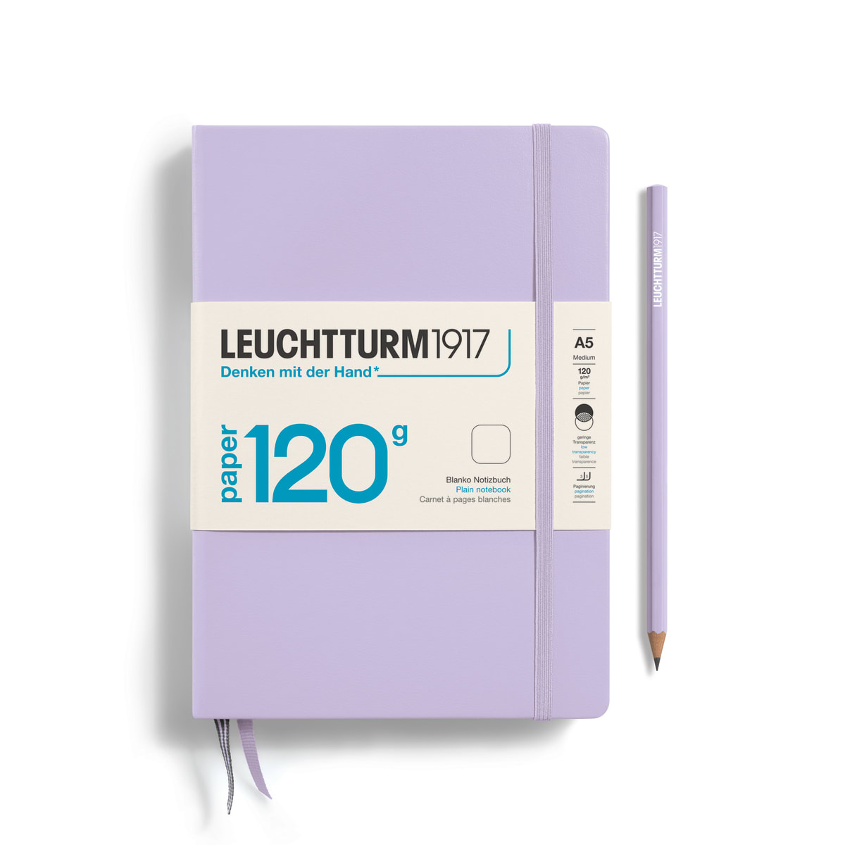 Libreta Leuchtturm1917 Mediana A5 Lisa, Lilac1
